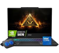 msi Cyborg Ordinateur portable de jeu AI 15,6", NVIDIA GeForce RTX 5070, Intel 10-Core 7-240H Series 2 (jusqu'à 5,2 GHz, >i7-13620H), 144 Hz FHD IPS, 16 Go DDR5, 1 To SSD, KB rétroéclairé, Wi-Fi 6E