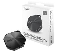 MSI DATAMAG 20GBPS 2TB lecteur à circuits intégrés externe 2 To USB Type-C USB 3.2 Gen 2x2 Noir