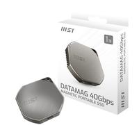 MSI DATAMAG 40Gbps 1TB - Disque SSD Externe Portable magnétique USB Type-C pour PC/Mac/iPhone/Android/Console, Capacité 1 to, 4000MB/s en Lecture & 3500MB/s en écriture - Garantie 5 Ans (600 TBW)