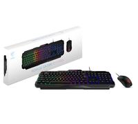 MSI Forge GK100 Combo Ensemble Clavier et Souris RVB 19 Touches Anti-ghosting, capteur Optique 6400 DPI