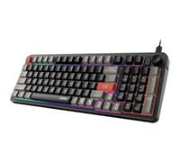 MSI Clavier gaming Forge GK110 FR – Disposition française, membrane, RGB, USB 2.0 – Pleine taille
