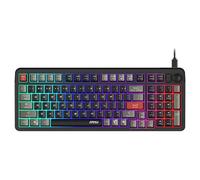 MSI FORGE GK110 clavier Gaming USB QWERTY Espagnole Noir