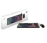 MSI Forge GK110 Combo US Ensemble Clavier et Souris RVB 26 Touches Anti-ghosting, capteur Optique 12800 DPI