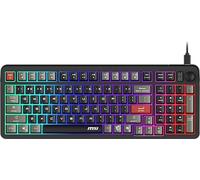 MSI Forge GK110 US Clavier Mécanique RGB Ergonomique Anti-GHOSTING Angle Réglable (Noir)