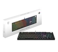 Clavier Gamer mécanique (Red Switch) MSI Forge GK320 RGB (Noir)