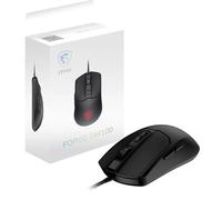 MSI Forge GM100 Souris Gaming- Capteur Optique 6400 DPI, Symétrique, switches d'une durée de Vie de 10M+ clics, 7 Boutons, Latence de 8 ms, LED RGB, 108 g - Filaire