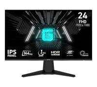 MSI G242L E14 Écran LCD 23.8" Full HD 1920x1080, dalle IPS 1ms MPRT, 144Hz, AMD FreeSync, HDMI 1.4b, DisplayPort 1.2a, Noir