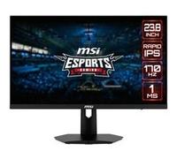 MSI G244F - Écran LED - jeux - 24" (23.8" visualisable) - 1920 x 1080 Full HD (1080p) @ 170 Hz - Fast IPS - 250 cd/m² - 1000:1 - 1 ms - 2xHDMI, DisplayPort G