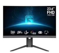 MSI G24C6P E2 Écran gaming incurvé de 23,6 pouces FHD - Dalle Rapid VA 1500R 1920 x 1080, 180Hz / 1ms, Adaptive Sync - DP 1.2a, HDMI 2.0b CEC