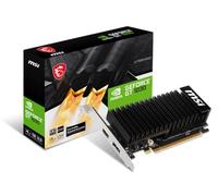 MSI Gaming GeForce GT 1030 4GHD4 LP OC Low Profile Carte Graphique (Boost Clock : 1430 MHz, Vitesse de mémoire : 2100 MHz, 4 Go DDR4, 64 Bits, DP/HDMI)