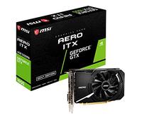 MSI Gaming GeForce GTX 1650 128 Bits HDMI/DP/DVI 4 Go GDRR6 HDCP Support DirectX 12 VR Ready ITX Carte Graphique (GTX 1650 D6 Aero ITX OCV1) (G165D6AIC1)
