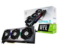 MSI Gaming GeForce RTX 3080 LHR 10 Go GDRR6X 320 bits HDMI/DP Nvlink Torx Fan 4 RGB Ampere Architecture Carte graphique (RTX 3080 Suprim X 10G LHR)