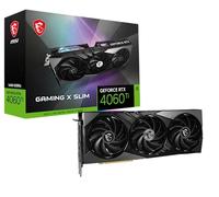 MSI Gaming GeForce RTX 4060 Ti 16 Go GDRR6 Boost Clock : 2685 MHz 128 Bits HDMI/DP Nvlink TORX Fan 4.0 Ada Lovelace Architecture Carte Graphique (RTX 4060 Ti Gaming X Slim 16G)