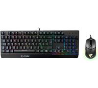 MSI gaming keyboard and mouse set VIGOR GK30 COMBO/ wired/ RGB backlight/ USB/ CZ+SK layout