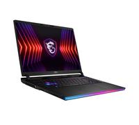 MSI Gaming Raider GE68 HX 14VHG-481FR Intel® Core™ i9 i9-14900HX Ordinateur portable 40,6 cm (16") Quad HD+ 32 Go DDR5-SDRAM 2 To SSD NVIDIA GeForce RTX 4080 Wi-Fi 7 (802.11be) Windows 11 Pro Noir