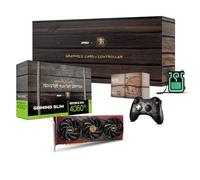 MSI Gaming RTX 4060 Ti 8G x GC30 Monster Hunter Edition Carte Graphique + contrôleur GC30 (NVIDIA RTX 4060 Ti, 128 Bits, Boost Clock : 2535 MHz, 8 Go GDRR6 18 Gbit/s, HDMI/DP)