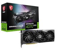 MSI Gaming RTX 4070 Super 12G Gaming X Slim Carte graphique (NVIDIA RTX 4070 Super, 192 bits, Extreme Clock : 2655 MHz, 12 Go GDRR6X 21 Gbit/s, HDMI/DP, Ada Lovelace Architecture)