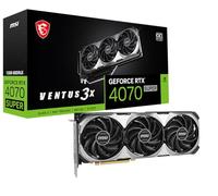 MSI Gaming RTX 4070 Super 12G Ventus 3X OC Carte graphique (NVIDIA RTX 4070 Super, 192 bits, horloge extrême : 2520 MHz, 12 Go GDRR6X 21 Gbit/s, HDMI/DP, architecture Ada Lovelace)