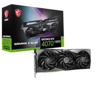 MSI Gaming RTX 4070 Ti Super 16G Gaming X Slim Carte Graphique (NVIDIA RTX 4070 Ti Super, 256-Bit, Extreme Clock : 2685 MHz, 16 Go GDRR6X 21 Gbit/s, HDMI/DP, Ada Lovelace Architecture)