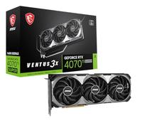 MSI Gaming RTX 4070 TI Super 16G Ventus 3X Carte Graphique (NVIDIA RTX 4070 Ti Super, 256 Bits, Boost Clock : 2625 MHz, 16 Go GDRR6X 21 Gbit/s, HDMI/DP, Ada Lovelace Architecture)