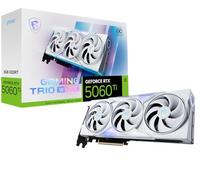 MSI Gaming RTX 5060 Ti 8G Gaming Trio OC Carte Graphique Blanc GDDR7 128 Bits Performances extrêmes : 2662 MHz, DisplayPort x3 2.1a, HDMI 2.1b, NVIDIA Blackwell Architecture