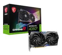 MSI GeForce RTX 4060 Ti Gaming X 8G Carte Graphique - 8 Go GDDR6 (18 GB/s, 128 Bits), PCIe 4.0 - Twin FROZR 9 (2 x Ventilateurs TORX 5.0), RGB - HDMI 2.1, DisplayPort 1.4a