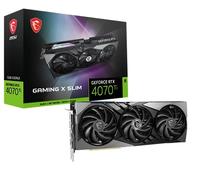 MSI GeForce RTX 4070 Ti Gaming X Slim 12G Carte Graphique de Jeu, 12 Go GDDR6X, 192 Bits, PCIe 4.0-,(3 x Ventilateur TORX 5.0, RGB - 3X DP v 1.4a, HDMI 2.1a (Prend en Charge 4K & 8K HDR)