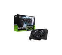 MSI GeForce RTX 5050 8G GAMING OC, 8 Go GDDR6, PCIe 5.0, 2632 MHz Boost, 2 ventilateurs, HDMI 2.1b, DisplayPort 2.1b, NVIDIA G-SYNC