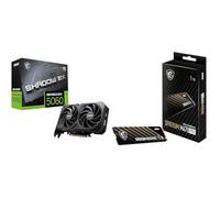 MSI GeForce RTX 5060 8G Shadow 2X OC Carte Graphique GDDR7, PCIe 5.0, HDMI 2.1b, DP 2.1b SPATIUM M470 Pro SSD 1TB - SSD Interne PCIe 4.0 NVMe M.2, 6000MB/s en Lecture & 4500MB/s en écriture