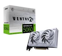 MSI GeForce RTX 5060 8G VENTUS 2X OC WHITE NVIDIA 8 Go GDDR7