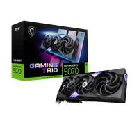 MSI GeForce RTX 5070 12G Gaming Trio OC - 12GB GDDR7 (28Gbps/192-bit), PCIe 5, Boost: 2610 MHz, HDMI 2.1b, DisplayPort 2.1b