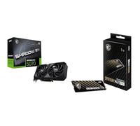 MSI GeForce RTX 5070 12G Shadow 2X OC Carte Graphique GDDR7, PCIe 5.0, HDMI 2.1b, DP 2.1b SPATIUM M470 Pro SSD 1TB - SSD Interne PCIe 4.0 NVMe M.2, 6000MB/s en Lecture & 4500MB/s en écriture