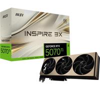 MSI GeForce RTX 5070 Ti INSPIRE 3X OC PLUS Carte graphique 16GB GDDR7 PCI Express