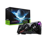 MSI GeForce RTX 5080 16G Vanguard SOC Carte Graphique - 16 Go GDDR7 (30 GB/s /512 Bits), PCIe 5.0 - Hyper FROZR (3X Ventilateurs STORMFORCE), Modes Gaming et Silence, RGB, HDMI 2.1b, DP 2.1b