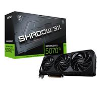 MSI GeForce RTX5070 Ti 16G SHADOW 3X OC NVIDIA GeForce RTX 5070 Ti 12 Go GDDR7