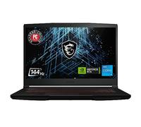 MSI GF63 Slim portable pour jeux : Intel Core i5 11e génération, GeForce RTX 2050, 15,6" FHD, 144 Hz, 8 Go DDR4, 512 Go NVMe SSD, Cooler Boost 5, Win 11 : noir 11UCX-1424US