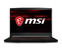 MSI GF65 Ordinateur portable de jeu : 15,6 po 144 Hz FHD 1080p, Intel Core i5-10500H, NVIDIA GeForce RTX 3050, 8 Go, 256 Go NVMe SSD, clavier rouge, Win 10, noir (10UC-440)