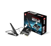 MSI Herald-BE WI-FI 7 Max (Wi-FI 7, 802.11BE, Bluetooth 5.4, PCIe, Technologie de Fonctionnement Multi-Liens, antenne Externe)