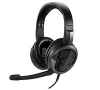 MSI IMMERSE GH30 V2 Casque Gaming - Casque Stéréo, Design Léger & Pliable, Transducteurs en Néodyme 40mm, Micro Amovible, Commandes sur Câble, Connecteur Jack 3.5mm & Câble Séparateur en Y - Filaire