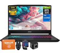 MSI Katana 15HX Ordinateur portable de jeu, NVIDIA GeForce RTX 5070 8 Go GDDR7, 14e génération, Intel i7-14650HX, écran 15,6" 165 Hz 2,5K QHD, 64 Go de RAM DDR5, 2 To SSD, RGB KB, Copilot AI, Win 11