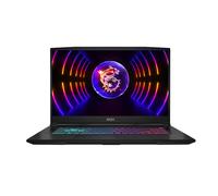 MSI Katana 17 B13UCRK-1402 Intel® Core™ i5 i5-13420H Ordinateur portable 43,9 cm (17.3 ) Full HD 16 Go DDR5-SDRAM 512 Go SSD NVIDIA GeForce RTX 3050 Wi-Fi 6E (802.11ax) Windows 11 Home Noir