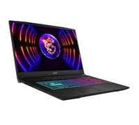 MSI Katana 17 B13VFK-1290FR Intel® Core™ i7 i7-13620H Ordinateur portable 43,9 cm (17.3 ) Full HD 16 Go DDR5-SDRAM 512 Go SSD NVIDIA GeForce RTX 4060 Wi-Fi 6E (802.11ax) Windows 11 Home Noir