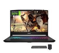 msi Katana Ordinateur portable de jeu QHD 15,6" 165 Hz, Intel i7-14650HX, NVIDIA GeForce RTX 5070 8 Go GDDR7, 16 Go DDR5, 1 To SSD, clavier rétroéclairé RVB, Wi-Fi 6E, Windows 11 Pro, noir, ensemble