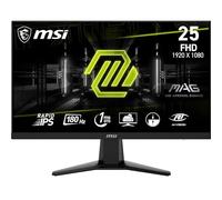 MSI MAG 256F Écran Gaming 24,5 Pouces FHD - Dalle Rapid IPS 1920 x 1080, 180 Hz / 1ms GtG, gamut sRGB 127%, Design sans Cadre, HDR Ready - DisplayPort 1.2a,HDMI CEC