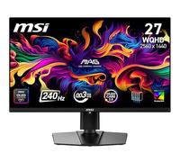 MSI MAG 271QP QD-OLED X24 écran Gaming 26,5" WQHD - Dalle Quantum Dot OLED 2560 x 1440, 240Hz / 0,03ms, 99% DCI-P3, ΔE≤2, DisplayHDR True Black 400 - DP 1.4a, HDMI 2.1