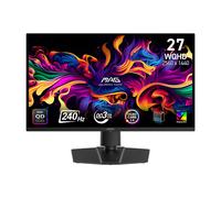 MSI MAG 271QP QD-OLED X24 écran Gaming 26,5" WQHD - Dalle Quantum Dot OLED 2560 x 1440, 240Hz / 0,03ms, 99% DCI-P3, ΔE≤2, DisplayHDR True Black 400 - DP 1.4a, HDMI 2.1
