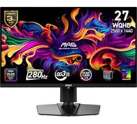 MSI Mag 271QP QD-OLED X28 27" 2560x1440 (QHD), 280Hz, synchronisation adaptative, Compatible HDR, HDMI, Port VGA, Montage VESA, inclinable, Lunette Fine en 4 côtés, 0,03 ms, Noir