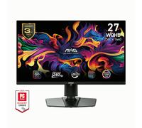 MSI MAG 271QPXDE QD-OLED E2 écran plat de PC 67,3 cm (26.5") 2560 x 1440 pixels Wide Quad HD Noir