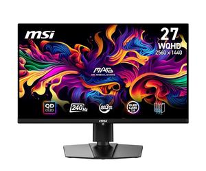 MSI MAG 271QPX QD-OLED E2 Écran Gaming 26.5” WQHD | Dalle QD-OLED 2560x1440, 240Hz, 0,03ms, compatible VESA, HDMI, DisplayPort, USB-C, FreeSync Premium Pro