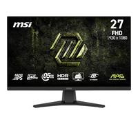 MSI MAG 272F X24 Écran Gaming 27'' FHD - Dalle Rapid IPS 1920 x 1080, 240 Hz / 0,5 ms, HDR Ready, Eye Care, AI Vision HDMI 2.0b, P 1.2a, Design sans Bordure, Compatible VESA, Noir